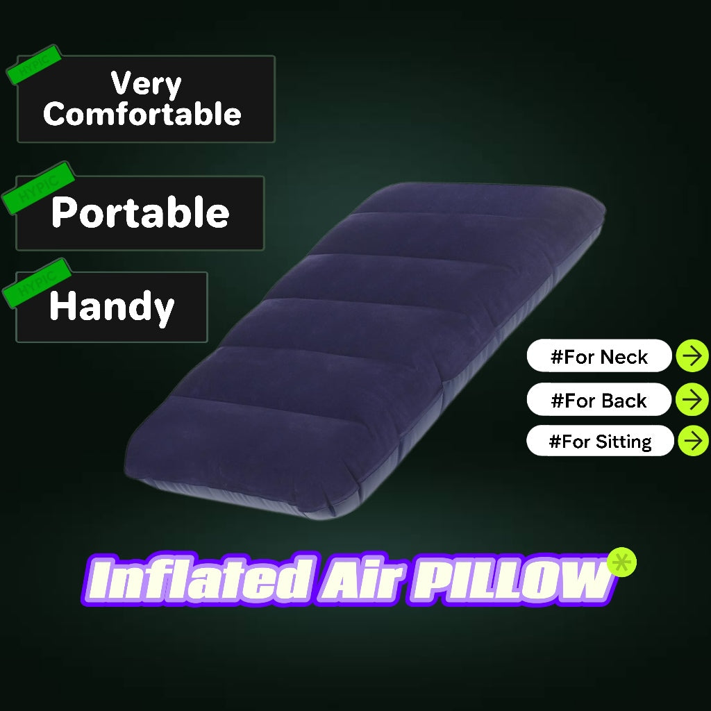 Travel,portable,comfortable inflatable air pillow cushion ultra light camping pillow beach sea travel